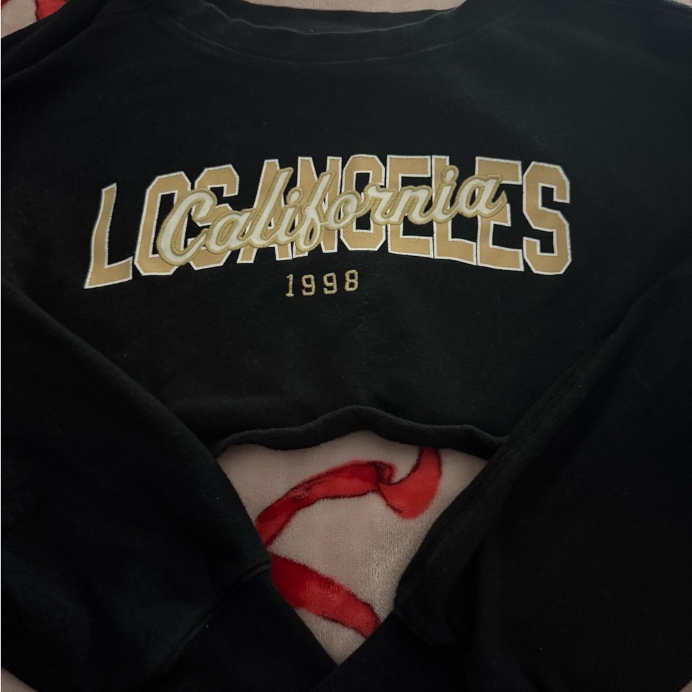 Aeropostale Los Angeles California Cropped Sweatshirt